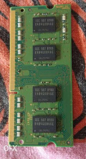 Samsung 4gb Ddr3 Ram for Laptop In Good Working
