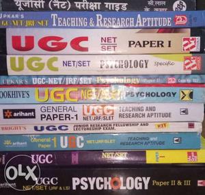 Set of 11 books for preparation of NET exams in