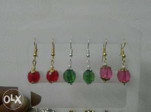 3 set earrings 90 rupees only