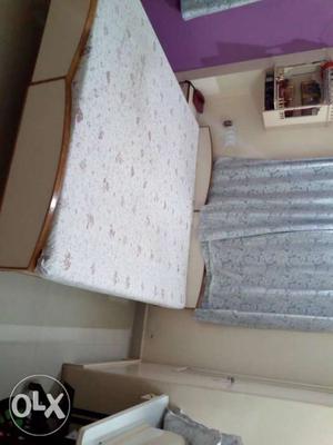 6.5*3 feet, qty 2 wooden bed made before 1 year