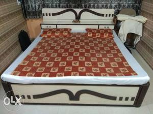 6 X 6 Double Bed in Good Condition with Mattress