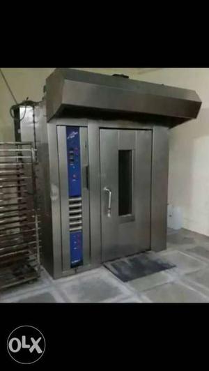 Bakery Rotary rack oven, stainless steel, smart