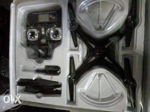 Black And Gray Quadcopter With Remote no used .15