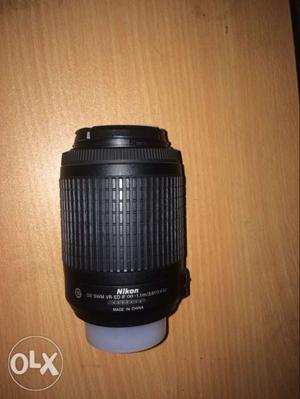 Black Nikon DSLR Camera Lens