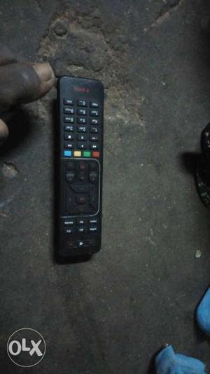 Black Remote Control With Remote