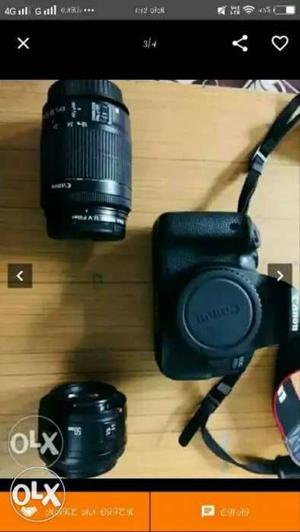 Canon 700D Dslr For Rent. With Dual Lens ,
