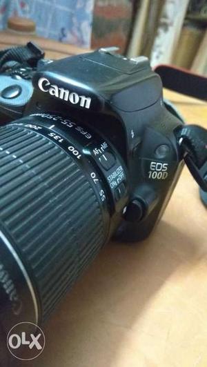 Canon d100 touch screen with  lens added