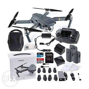 Dji Mavic Pro Combo pack with 3 batteries and