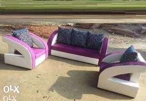 Good looking sofa set with cushion 100 pic ready