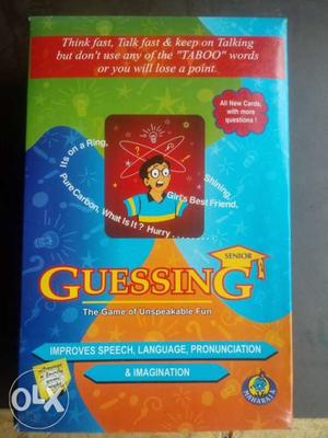 Guessing game new, mrp 399, selling for 225..