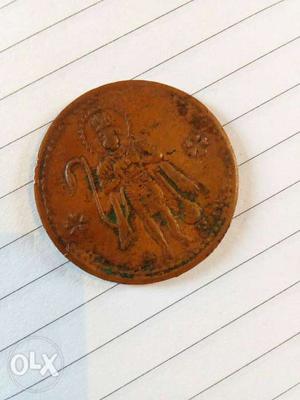 Hanuman ji of coin