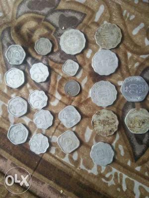 I want to sale old coine all coine silver cant me