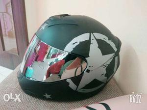 Ls2 helmet is fr sale custom Matt black paint and