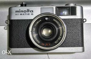 Minolta Hi-matic G vintage Camera