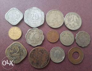 Old Coins Collections (21 Coins i will give low price all