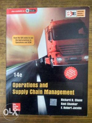 Operations and Supply Chain Management By Chase and Jacobs
