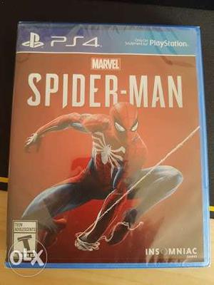 PS4 Marvel Spiderman Brand New Sealed Pack