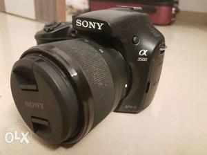 Sony alpha  with  lens, condition almost