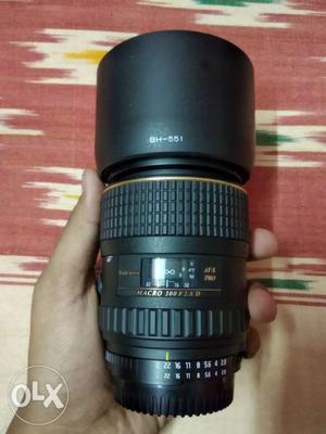 Tokina 100mm 2.8 Macro Nikon Mount FX lens- 4 months old
