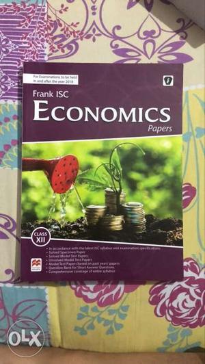 UNTOUCHED ISC 12th ECONOMICS Frank XII (12th standard)