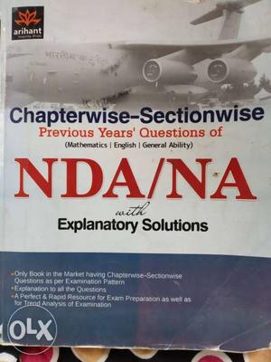 Very good book to practice for nda examination