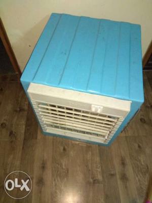 White And Blue cooler, used 2 months only