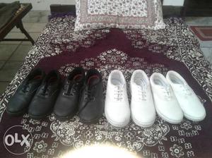 1st black footwear size 8,2nd black size 5,1st