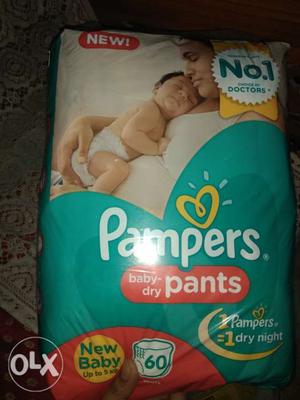 3 qty Pampers New Born Diaper Pants Xs Sealed Packed