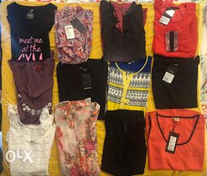 40 New Premium tops, shirts & dresses at 350 each