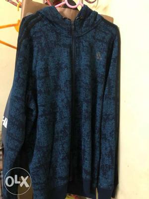 Adidas Blue Climalite Sweatshirt(Size-XL)