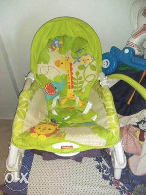 Baby's Green And Yellow Bouncer