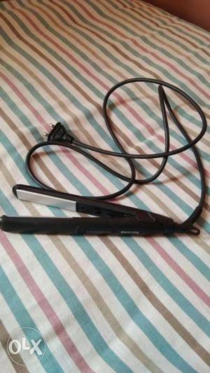 Black And Brown Hair Flat Iron