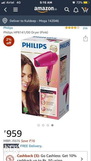 Brand New Hair Dryers From Philips