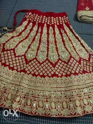 Bridal Lehanga in Extremely good condition.