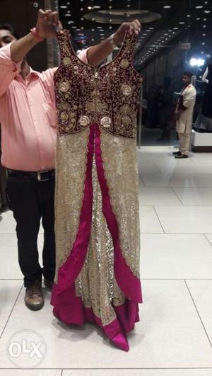Bridal Lenhga Choli. Wore only once for 4 to 5