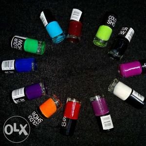 Color Show nailpolishes... All 12 for just