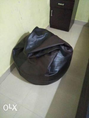 Dolphin pure leather xxl bean bag