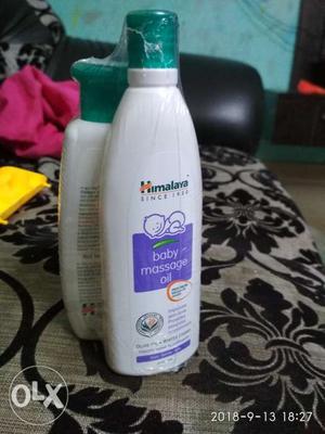 Himalaya baby oil and baby bath (200ml). I bought