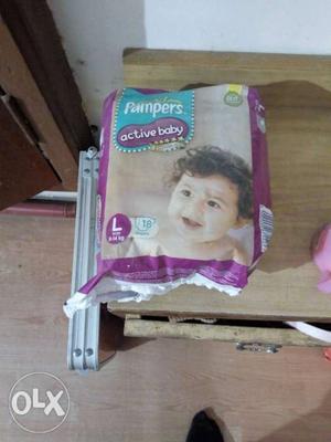 MRP 325 brand new diapers L