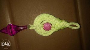Macrame art & craft and washable key chain the price is