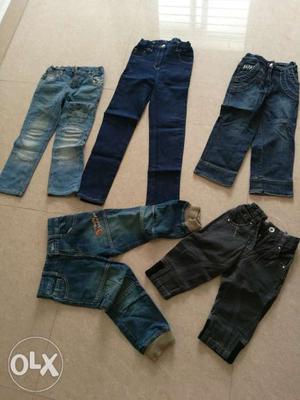Max pants, jeans, 5 to 7 Yr old boys in good