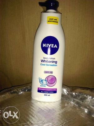 NIVEA whitening cool body lotion MRP 400 New one