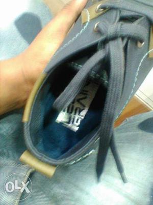 Navy Blue Coluar Size 40 Synthetic Matieal