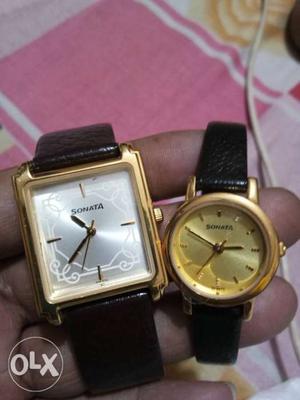 New unused Sonata couple Watch