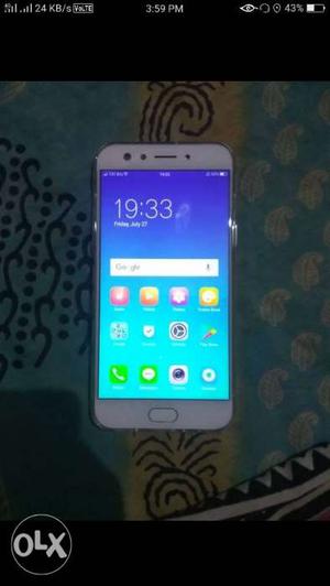 Oppo f3 6 month old good condition no damage box