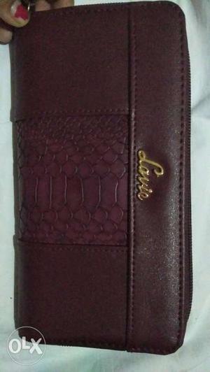 Original lavie wallet maroon colour
