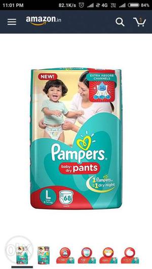 Pampers Pants Diaper Pack Screenshot