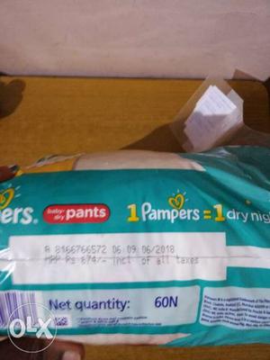 Pampers diaper pants - size XS - 60 numbers