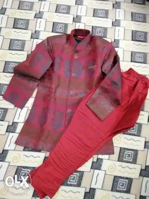 Party Wear Sherwani Suit For Boy Age Group 3 To 4
