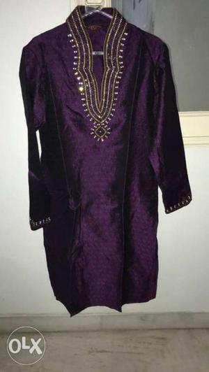 Purple Kurta - size L